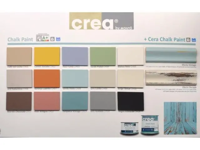 Imagen CREA CHALK PAINT GRIS GABARDINA 500ML    2