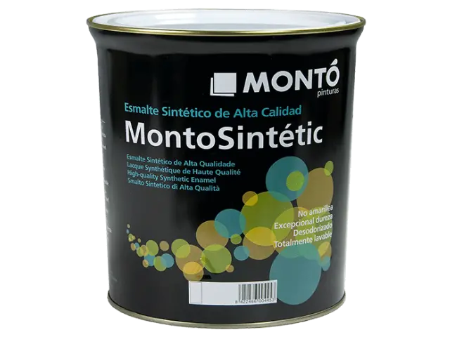 Imagen MONTOSINTETIC MATE NEGRO DE 125 ML.