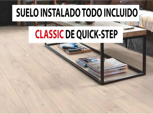 Imagen TARIMA CLASSIC DE QUICK-STEP TODO INCLUIDO