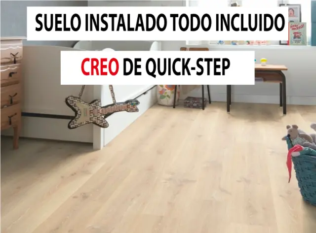 Imagen TARIMA CREO DE QUICK-STEP TODO INCLUIDO