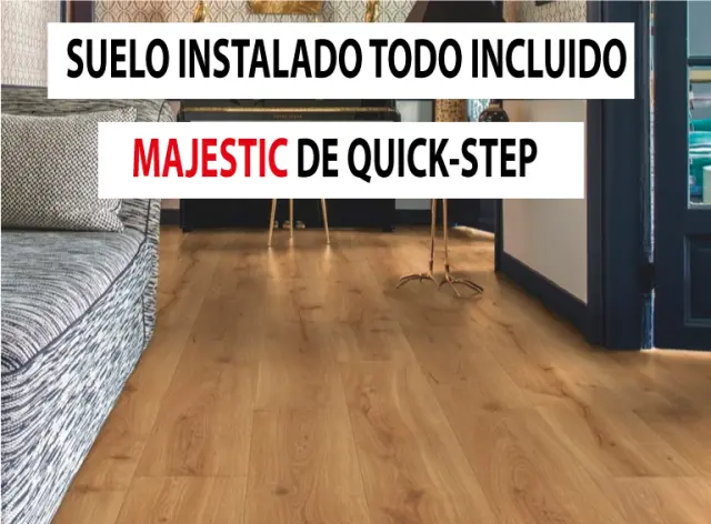 Imagen TARIMA MAJESTIC QUICK-STEP TODO INCLUIDO