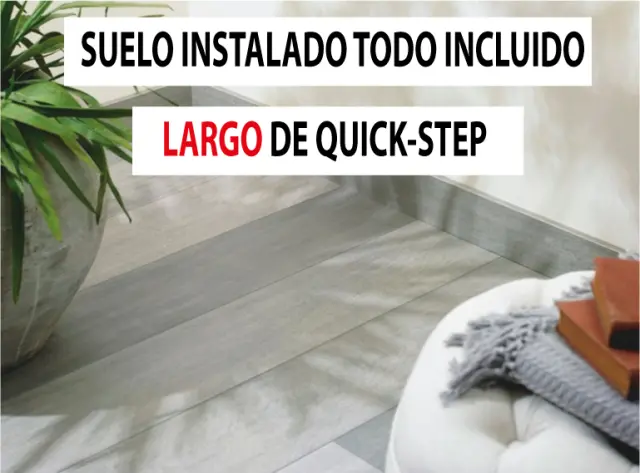 Imagen TARIMA LARGO DE QUICK-STEP TODO INCLUIDO