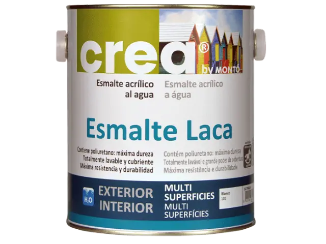 Imagen CREA ESMALTE LACA SATINADO MARFIL 500ML 