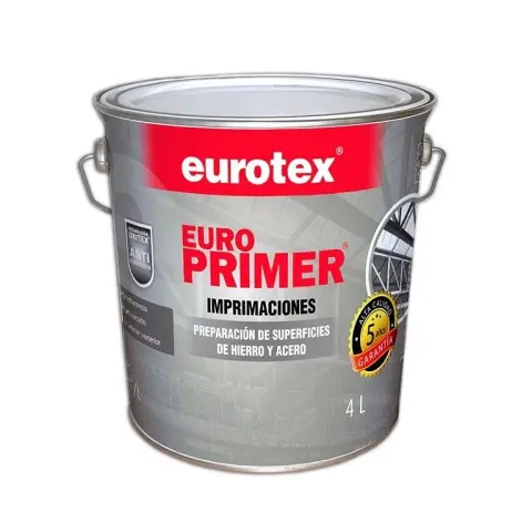 Imagen EUROTEX EUROPRIMER IMPRIMACIN E-500 GRIS 750ML