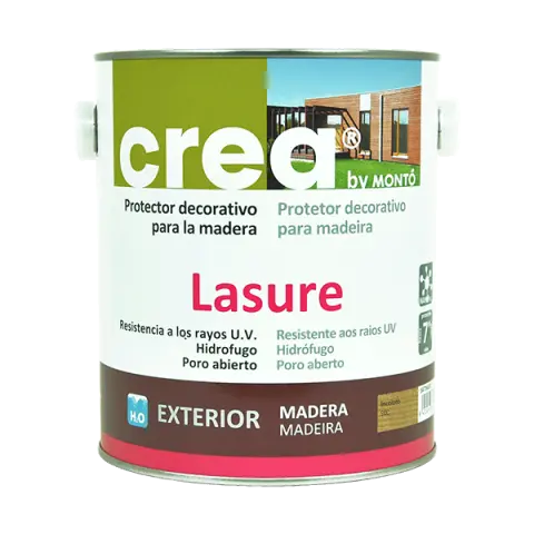 Imagen CREA LASURE SATINADO CAOBA 500ML        