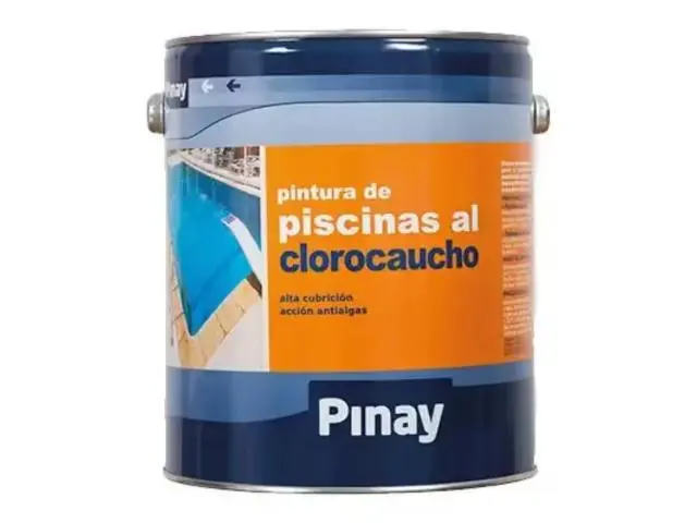 Imagen PINAY  PISCINAS AL CLOROCAUCHO AZUL 15 LT.