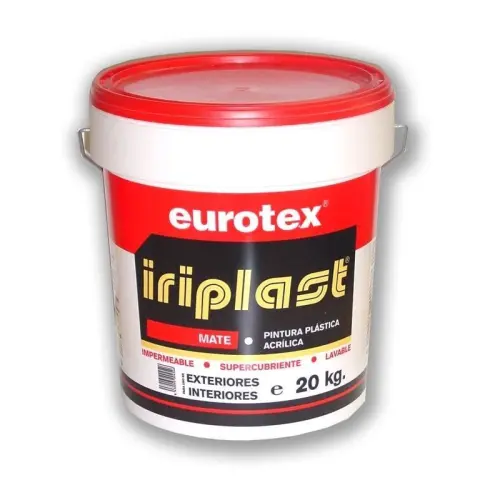 Imagen EUROTEX IRIPLAST EXT-INT BLANCO 14LT